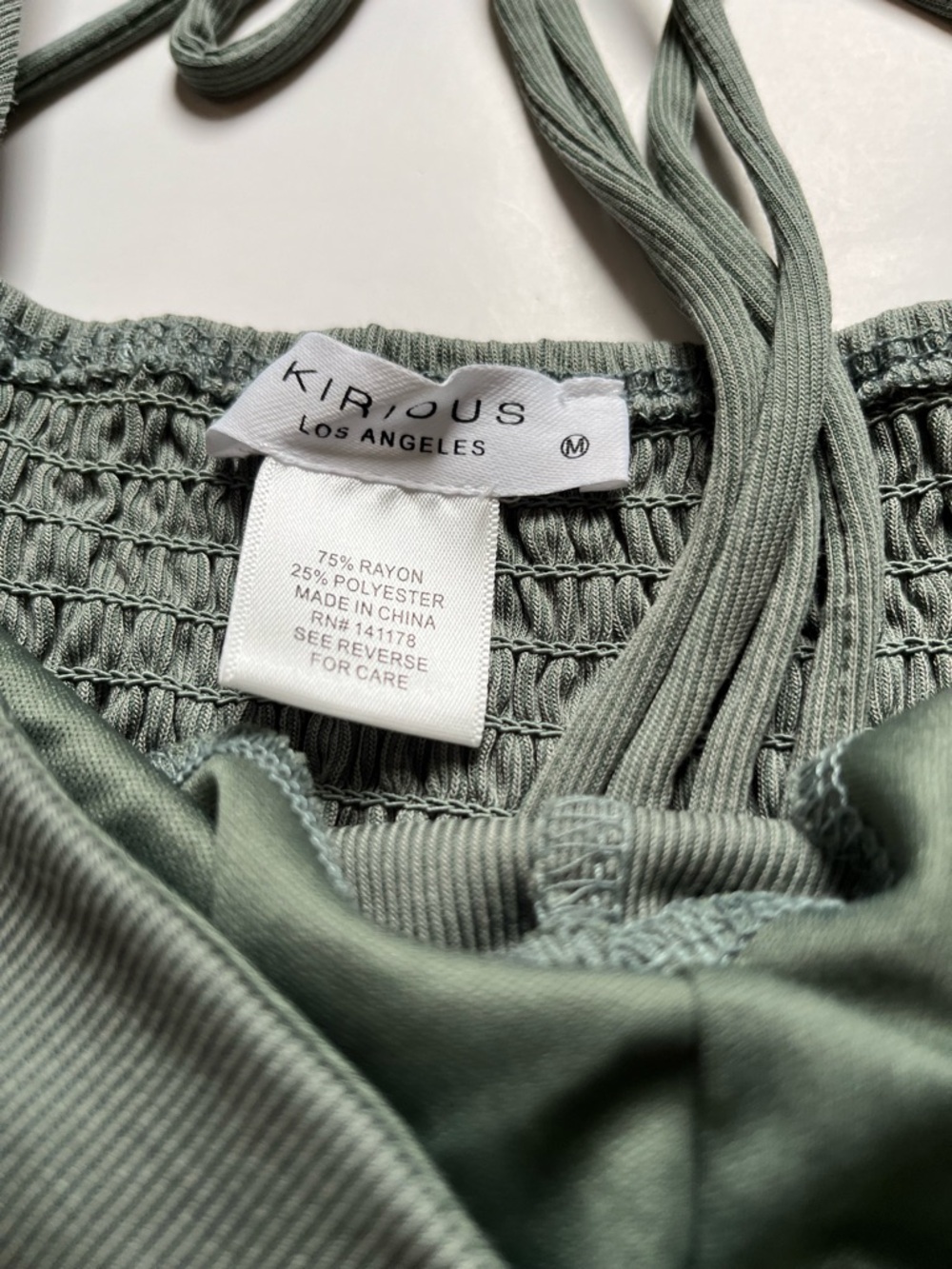 Kirious Green Long Sleeve Top - Picture 3 of 4